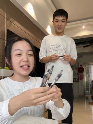 晨光按动中性笔0.5速干顺滑#晨光#按动中性笔 #速干顺滑#办公用笔#笔