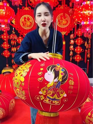 #好日子#福到我家 2025新款结婚灯笼喜字灯笼大红灯笼喜庆婚房挂饰阳台大门院子灯笼#婚房布置#备婚好物分享#红灯笼