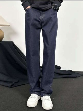 #品质男装 春夏原色牛仔裤百搭休闲宽松直筒窄版牛仔裤莱赛尔柔软舒适男装#谁穿谁好看 #又美又飒 #高级感穿搭 #美出高级感