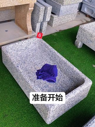 天然石头水槽鱼缸#家居好物