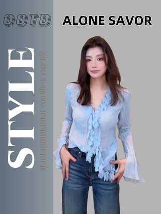 #秋冬穿搭新鲜感在线 #高级感穿搭 #女神穿搭#衬衫 #设计感衬衫