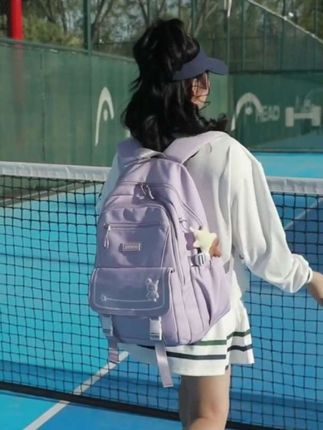#好物分享#护肩减负书包#护脊女生分层书包#学生双肩背包#学生书包