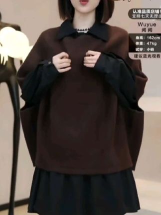 #高端品质 #秋冬穿搭 #显瘦穿搭 #穿搭 #高级感穿搭 9.23【芜阅】单件高级感兔绒羊毛上衣宽松显瘦百搭2025早秋 E204@抖音小助手 @DOU+上热门