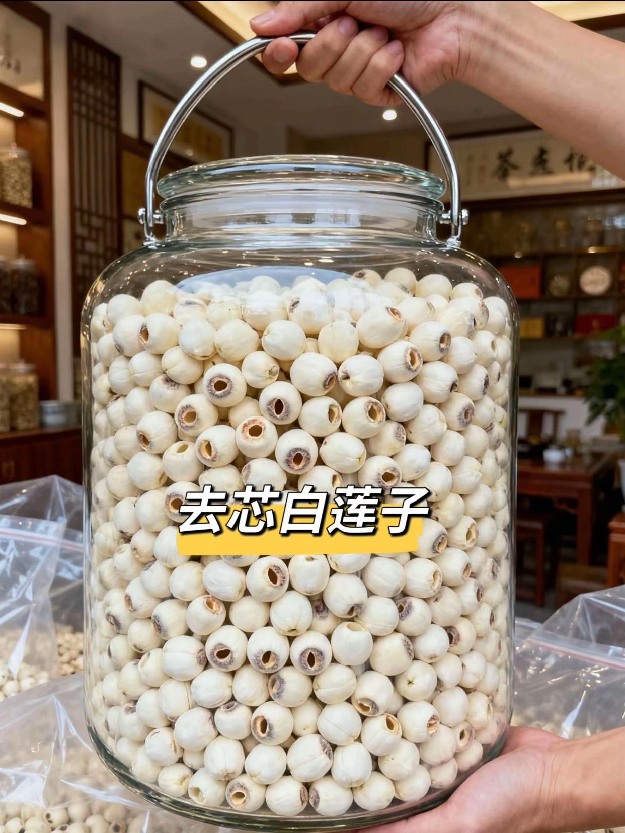 家人们赶紧来抢这个莲子啊!它是来自湖南湘潭的脆香莲,天然种植,人工采摘,自然晾晒,都是当季的新莲子,每一个呢都圆润饱满,没有熏硫,也没有添加乱七八糟的东西,平时咱们用它来煲汤煮粥、做甜品,那真的是营养又美味,喜欢吃的家人们,下方小黄车点开就能拍。#今日分享 #健康 #莲子 #健康食材 #健康与养生