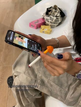 原来是棒棒糖啊#玩个很新的东西 #棒棒糖