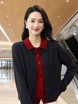 #春秋穿搭 #百搭上衣 #穿出自信穿出美丽 #休闲百搭 #谁穿谁漂亮