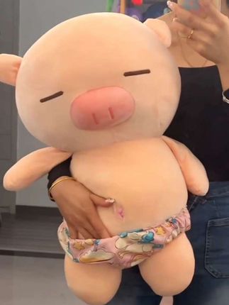 #也太可爱了吧 #毛绒公仔 #毛绒玩具 #小猪