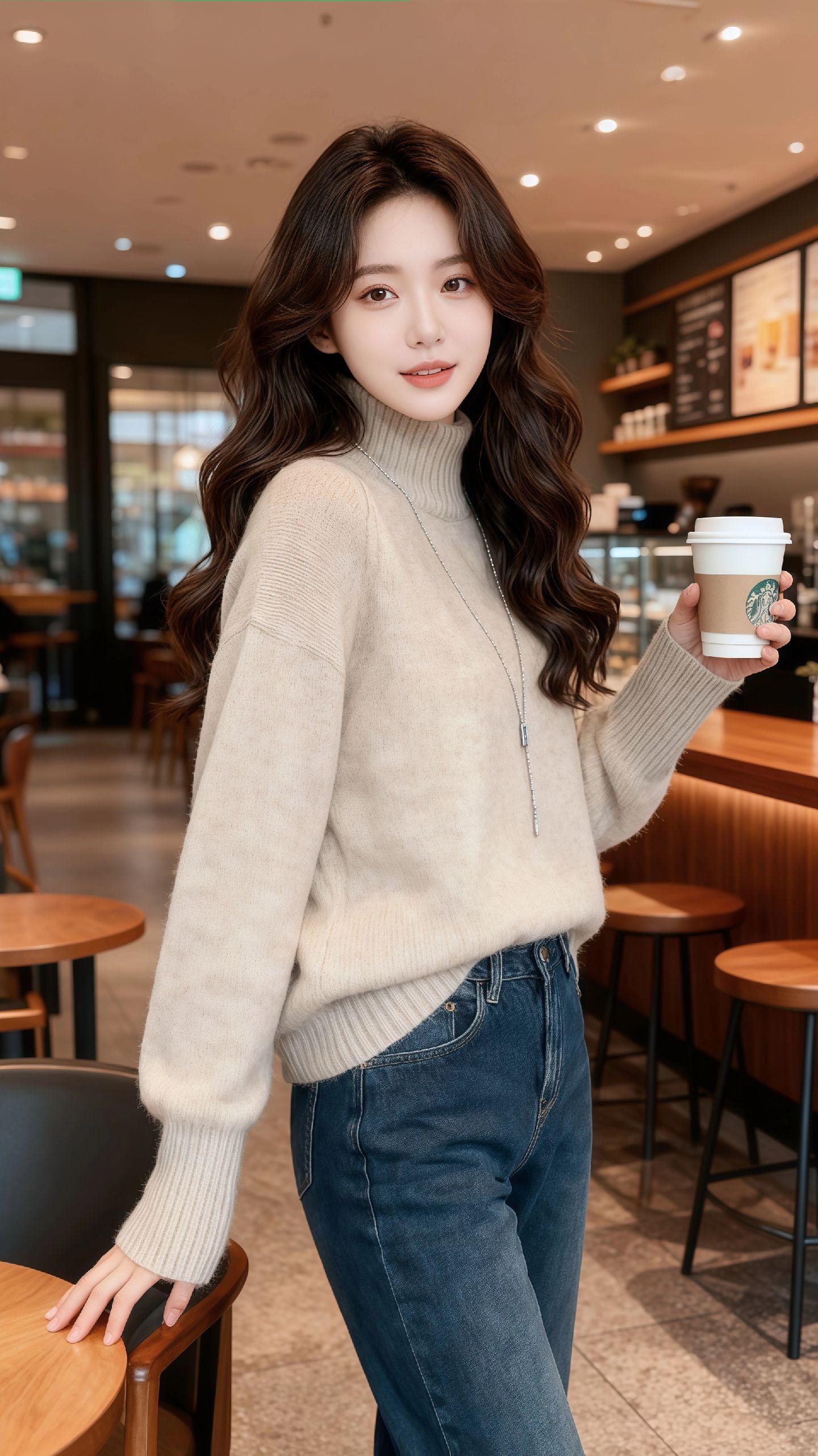 #优雅气质 #减龄气质 #减龄显瘦穿搭 #针织衫 #春秋穿搭