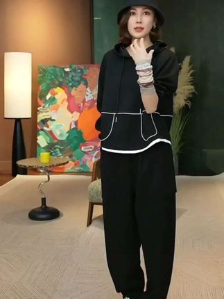 #卫衣套装#休闲卫衣#连帽卫衣