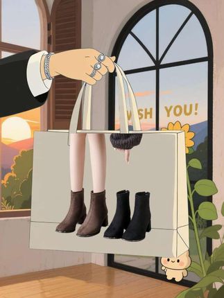 #短靴 #粗跟短靴 #瘦瘦靴 #秋冬穿搭