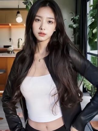 早秋季轻熟港风机车黑色皮衣外套女皮夹克短款爆款上衣#穿出高级感 #舞蹈穿搭 #今日穿搭 #公主裙高级感粉色 #高级感穿搭