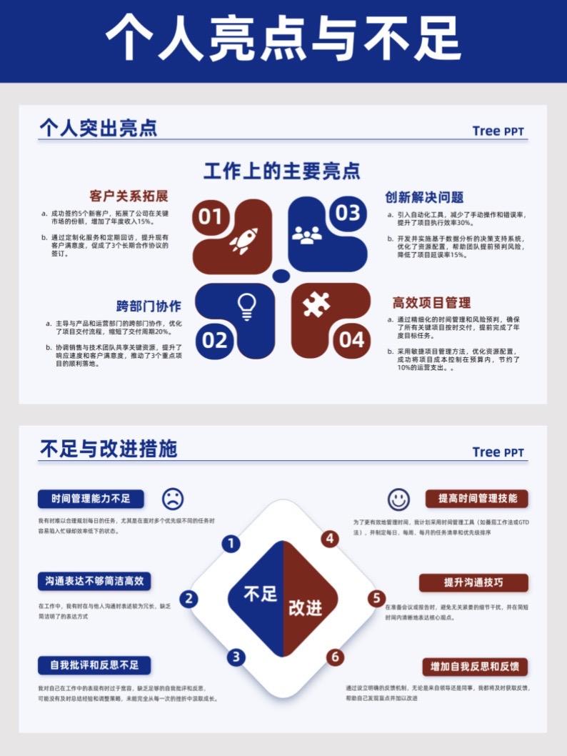 这样做工作汇报,领导直接给加绩效了❗。🔥大树职场PPT全面升级: • 260页内容,覆盖年中/季度/月度/晋升/转正汇报等多场景 • 含数据图、甘特图、时间轴等清晰模板,可视化更专业 • 支持一键换色,元素可自由编辑,适配不同风格 • 页面持续更新,助你高效完成汇报,升职加薪快人一步~ #ppt #工作汇报ppt #晋升述职#述职报告#PPT模板
