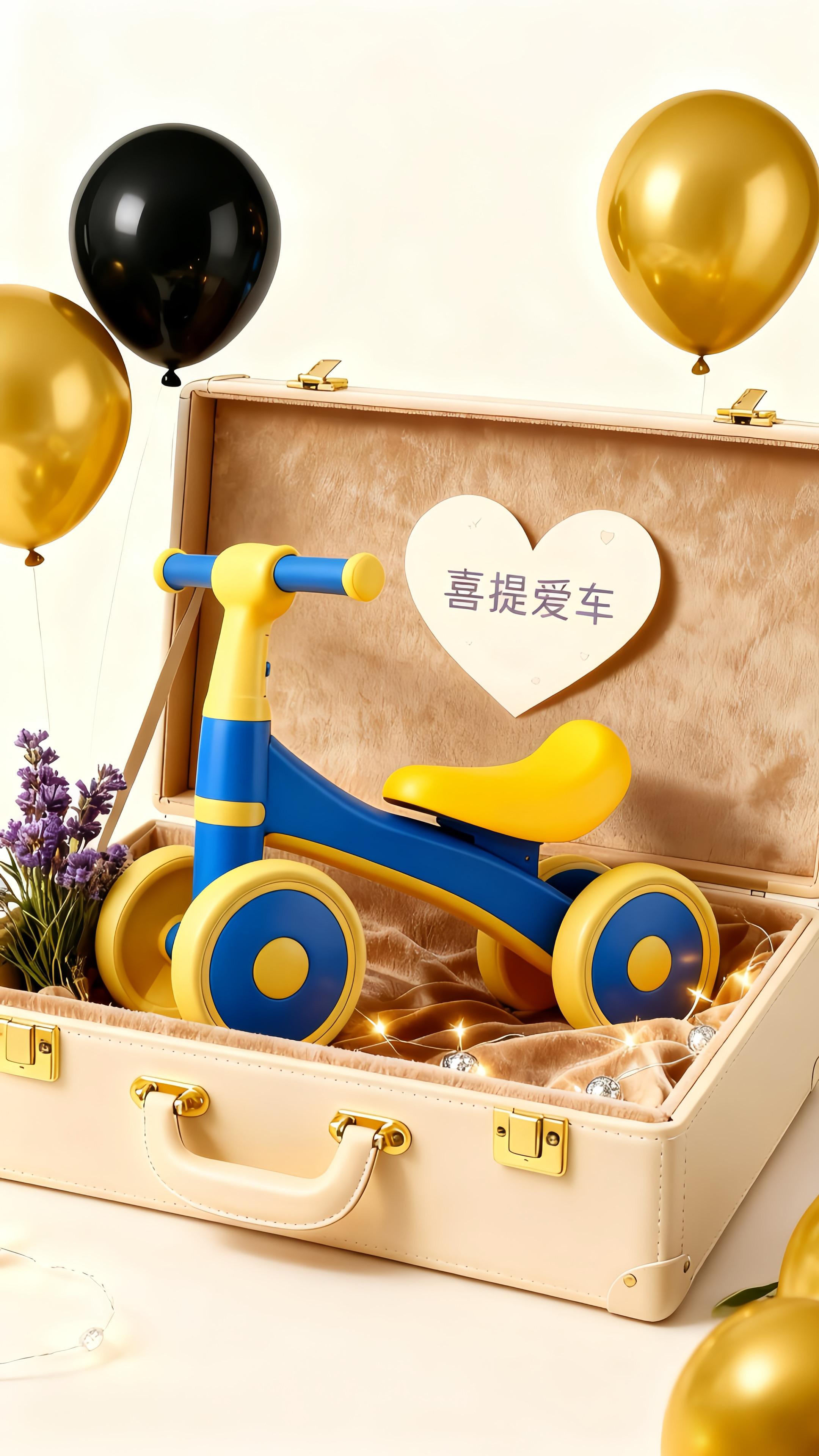 孩子总吵着要骑自行车,但是又怕它不会控制摔倒,那就给它试试这个儿童平衡车吧!它是专为一到六岁的宝宝设计的,没有脚蹬子,靠双脚滑行来掌握平衡,而且还是四轮的设计,更加稳定安全。快给你家宝贝安排一辆,让它开心的玩耍的同时还能锻炼身体哦!#玩具 #强烈推荐 #儿童玩具 #平衡车 #防侧翻@抖加🔥上热门🔥dou+🔥热点宝