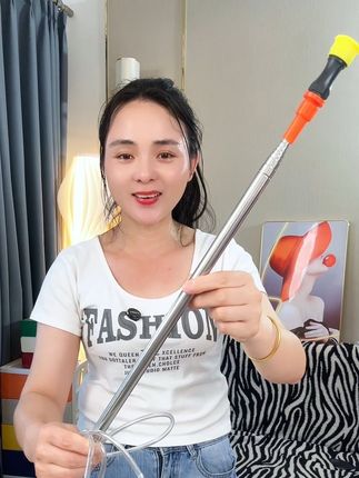 不锈钢喷雾器加长喷杆2.6米-3.6米精品加粗加厚伸缩杆 喷雾器伸缩加长杆#源头实力厂家 #好物分享