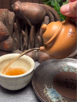 精工小品容天壶120cc原矿黄金段泥 内推孔 出水爆爽 #紫砂壶 #茶生活 #宜兴紫砂壶 #中秋节手工