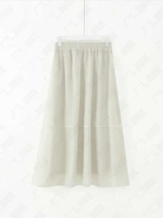 几里与麻 气质纯色高级半身裙 裙长86 2052764#气质这一块拿捏死死的 #纯色高级感 #半身裙 #几里与麻