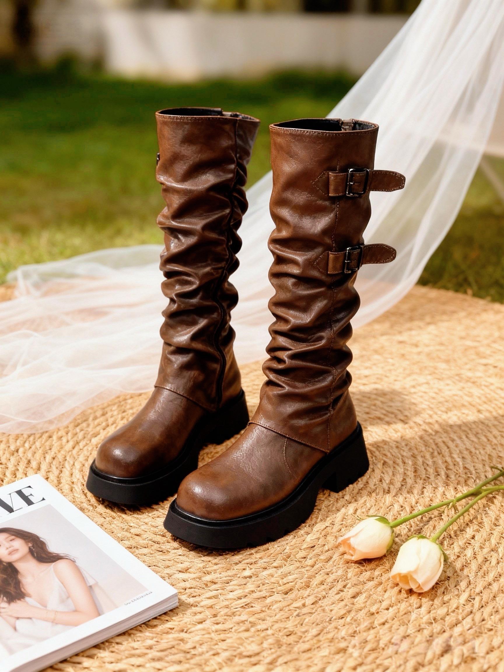 #女鞋穿搭 #美鞋控 #时尚美鞋 #长筒靴 #脚宽脚胖都可以 @抖加🔥上热门🔥dou+🔥热点宝 @DOU+上热门 @@上热门🔥🔥🔥