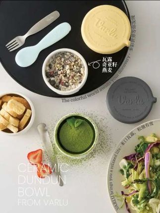 #陶瓷墩墩碗 #食品级燕麦碗 #便当保鲜碗