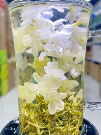 一碗茶,满屋香,这品质是不是天花板级别了?#茉莉花茶