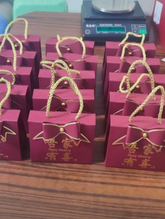 新款结婚定制礼盒 #结婚礼盒袋 #礼盒袋 #喜糖礼盒 #礼盒定制 #礼盒