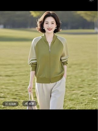 洋气减龄开杉卫衣女2025春秋新款小个子设计感百搭高级拼色外套女#谁穿谁好看 #好物推荐🔥