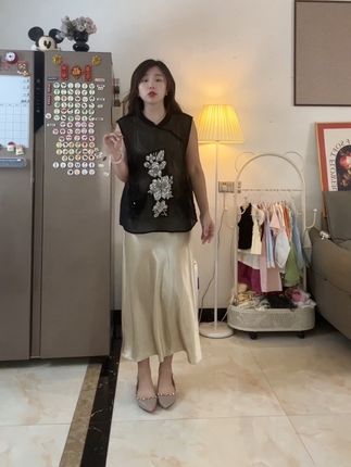 国风马甲 #微胖穿搭 #马甲 #显瘦穿搭