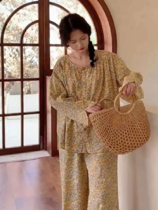 #新品上新 #面料柔软舒适 #睡衣家居服 #秋日省心穿搭look #精选优质面料柔软舒适亲肤透气
