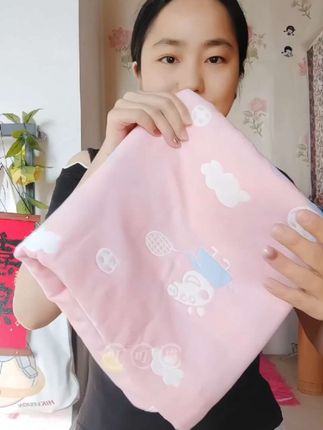 大尺寸纱布棉浴巾盖毯两用,柔软透气,给小朋友带到幼儿园做午睡毯也合适#纱布棉浴巾 #儿童浴巾 #盖毯 #婴幼儿用品  #面料柔软舒适