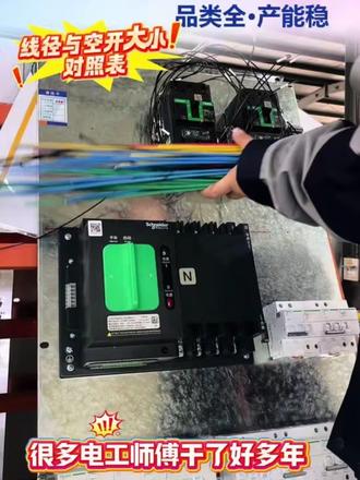 铜线的粗细怎么对应空开和漏保?铜线的粗细怎么计算对应的电流?电线的粗细和电流大小之间的关系#电力设备#电工知识#接线 #配电箱