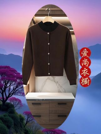【复古撞色针织开衫,软糯舒适显高又时髦,春秋叠穿单穿都气质】 #早秋穿搭公式来了#如果上班都穿流光高智风 #早秋不费力显贵穿搭 #微胖女生怎么穿出早秋氛围感#高个子女生的早秋穿搭