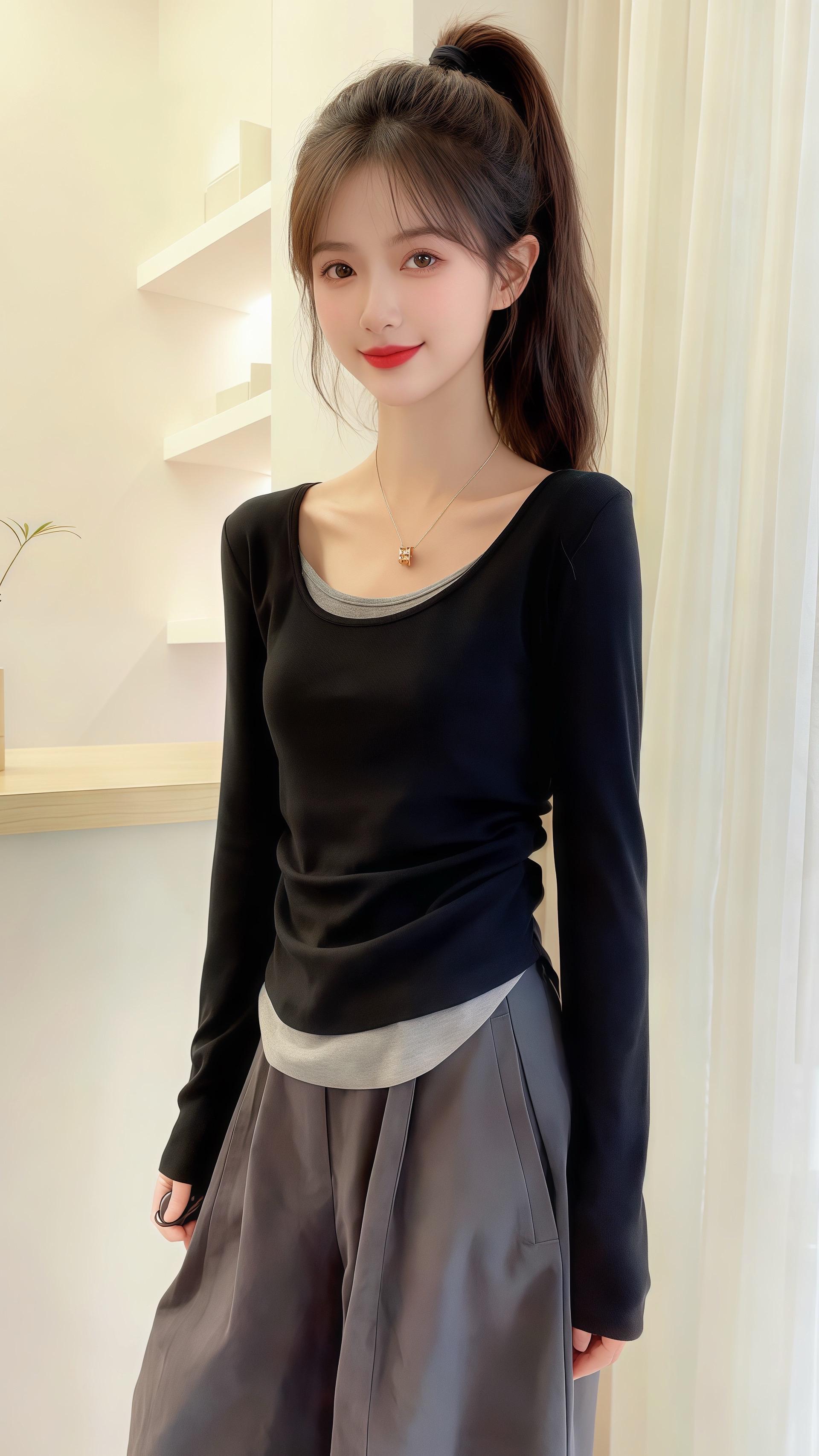 #甜美穿搭 #高级感穿搭 #洋气小衫 #精致穿搭 #内搭外穿都好看