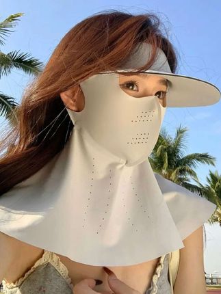 夏天出门担心晒黑晒出斑,你一定要囤一个二合一的遮阳防晒口罩帽,出门戴上它颜值还高,赶紧囤# 遮阳防晒 #踏春出游@DOU+小助手