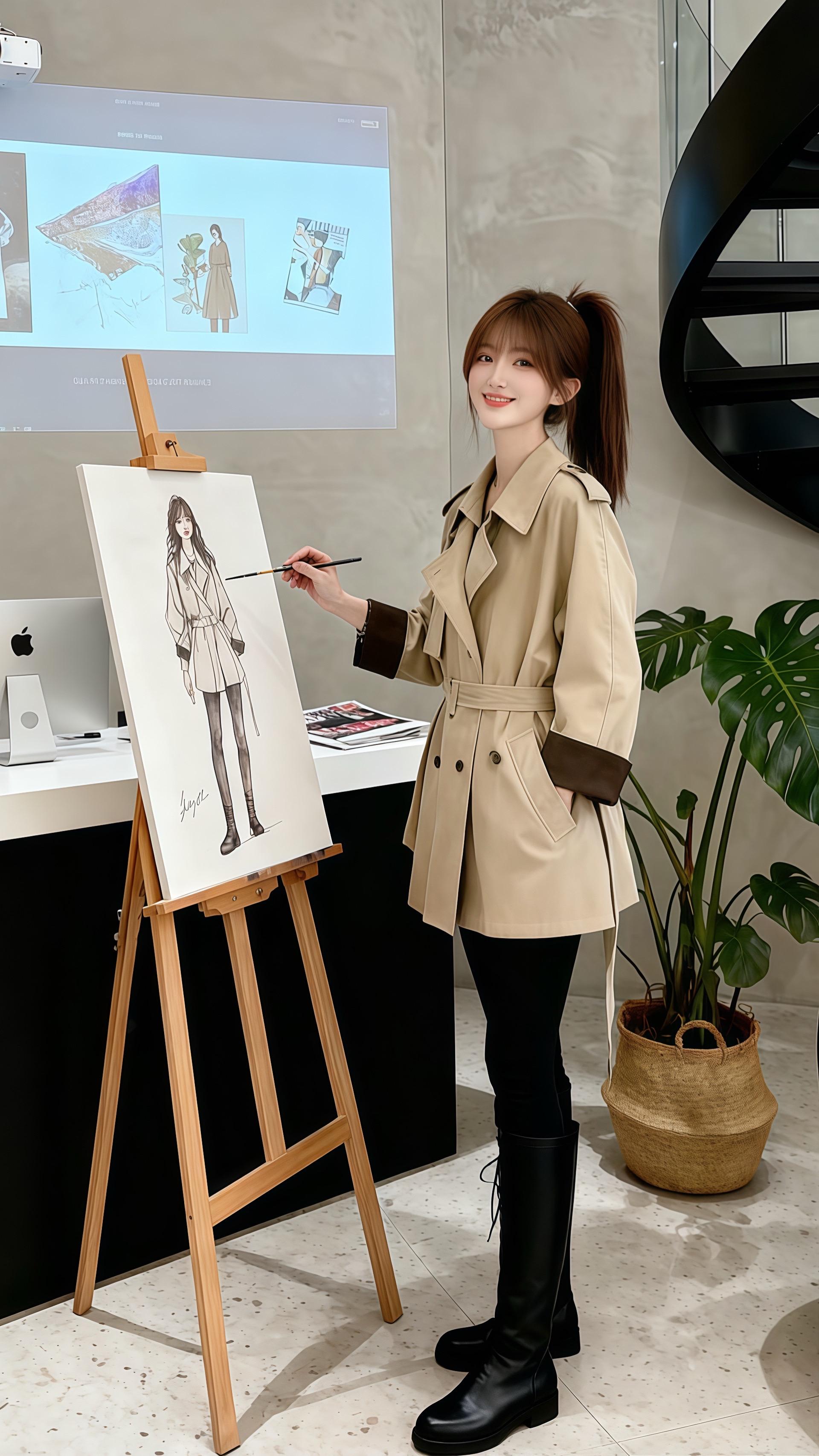#早秋姐感气质穿搭 #许妍的衣橱每套都过分美丽 #轻松摆脱路人感的韩系穿搭 #慵懒风穿搭 #秋款毛衣多种穿搭和技巧