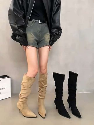 #堆堆靴 #中筒靴 #秋冬穿搭