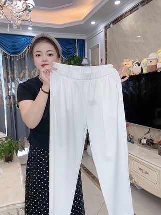 #显瘦穿搭 #显高显瘦显腿长 #夏季穿搭 #百搭裤子 #冰丝阔腿裤