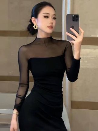 #你要怎么抵抗我#黑色系穿搭 #御姐