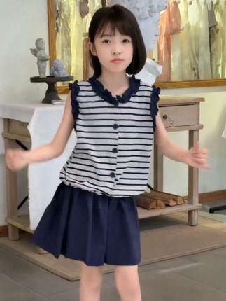 #夏款上新 #童装 #女童套装 #女童套装