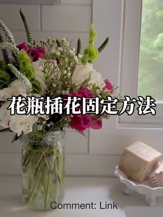 这个花瓶插花固定网真的太好用了,可以随意折叠套在瓶口上解决了插花不稳定不易打造好看造型的难题,简单方便易上手‼️‼️‼️,#花瓶插花#插花固定技巧 #插花固定方法 #插花学习#插花固定神器