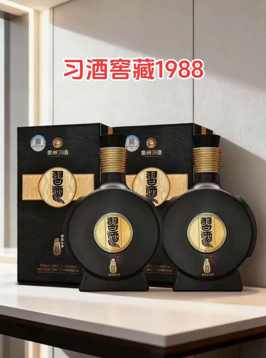 习酒窖藏1988 酱香型白酒礼盒装。习酒窖藏1988 酱香型白酒礼盒装 新老版本随机53度500ml#习酒#好酒推荐#送礼佳品#中秋送礼#家庭聚会