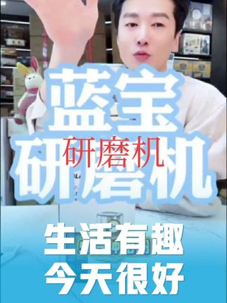#抖音商城 德国蓝宝磨粉机研磨机打粉小型打粉机五谷三七药材超细粉碎机#