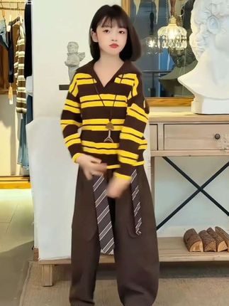 #女童套装 #秋季穿搭 #时髦穿搭 #穿搭 #今天穿什么
