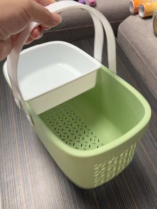 洗澡篮#洗澡篮子手提 #宿舍浴室洗澡篮