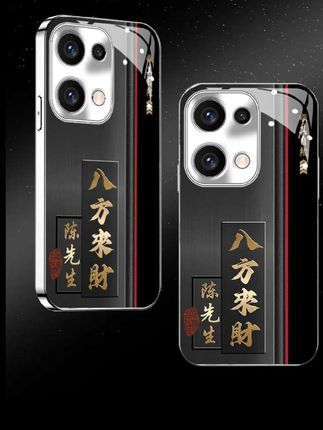 OPPOReno13/13Pro系列,新款姓氏定制八方来财手机壳#手机壳 #潮牌手机壳 #创意手机壳