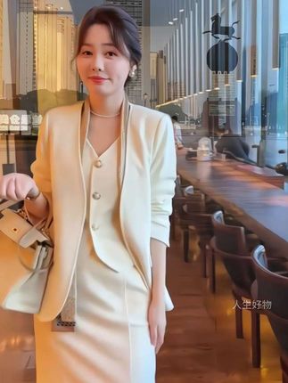 秋季新款时尚显瘦气质洋气三件套#时尚女装 #高级感穿搭 #气质穿搭 #洋气减龄 #时尚三件套 @DOU+小助手