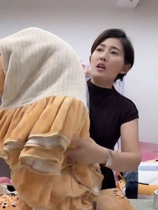 #牛奶绒四件套加厚 #家纺床品