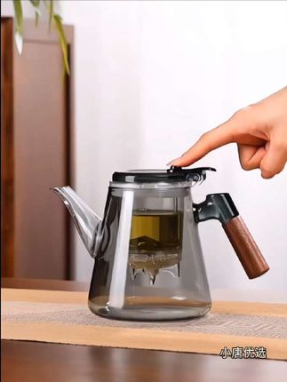 泡茶家用耐热茶水分离杯新款高档加厚玻璃茶具飘逸杯杯子泡茶#泡茶神器#茶具#飘逸杯#泡茶壶#超便宜超划算