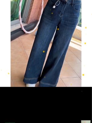 #阔腿裤推荐复古牛仔直筒裤女早秋新款窄版遮肉显瘦时尚百搭款高腰阔腿裤女#直筒裤推荐#新秋款休闲裤#百搭显瘦气质高腰阔腿裤