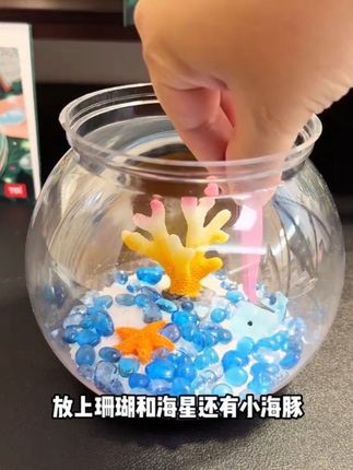 孩子可以观察虾宝宝的孵化生长变化,探究生命历程,真是太有意思了#宠物 #虾宝 #儿童玩具