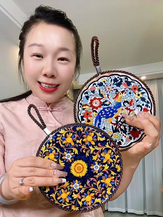 大号隔热垫餐垫锅垫杯碗垫子高级感菜盘砂锅防烫餐桌垫家用耐高温#陶瓷隔热垫 #防烫垫#桌垫#陶瓷垫#隔热垫