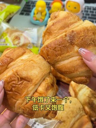 #网红食品 #懒人美食 #低糖低脂面包 #独立包装小面包 #健康面包